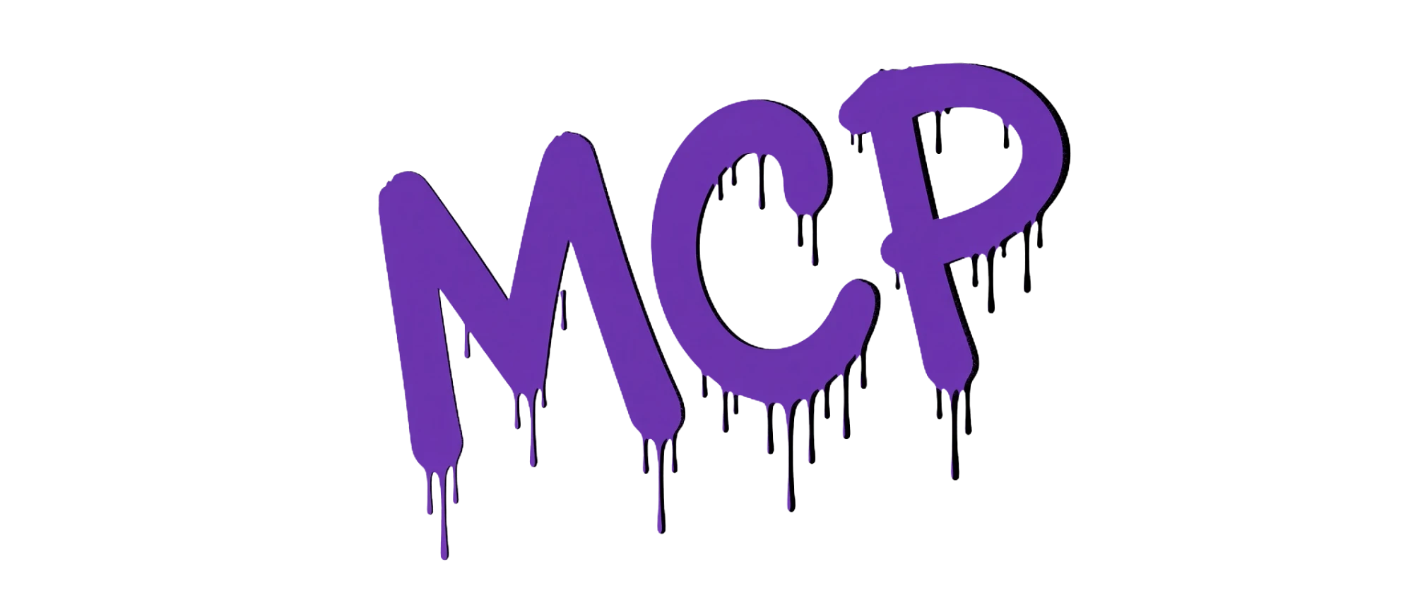 MCP, sprayed as graffiti, crossed out: ain't gonna get you there