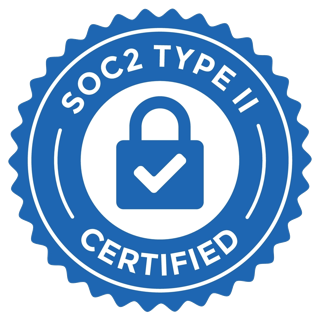 SOC 2 Type II certified